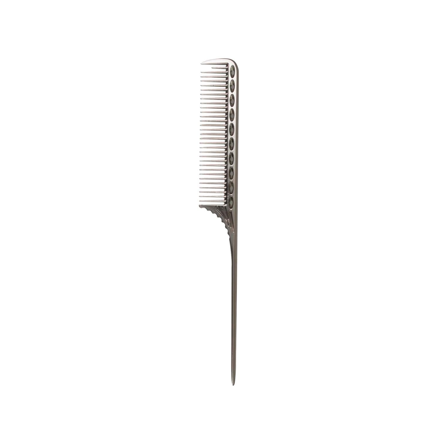 Trina Tekli Aluminum Hair Comb - Silver, Durable & Simple Hair Styling Tool Trina Tekli Aluminum Hair Comb - Durable & Simple Aluminum Hair Comb, Silver Hair Comb, Durable Hair Comb, Simple Hair Comb, Trina Tekli Hair Comb, Hair Styling Tool, Hair Care, Hair Accessories, Aluminum Comb, Static Reduction, Easy to Clean, Long Lasting
