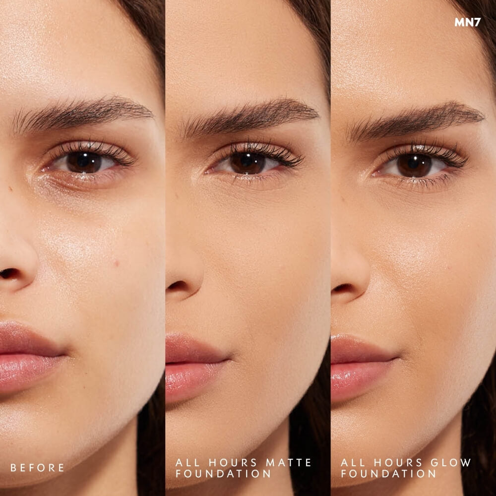 YSL All Hours Glow Foundation MN7 for Luminous Skin