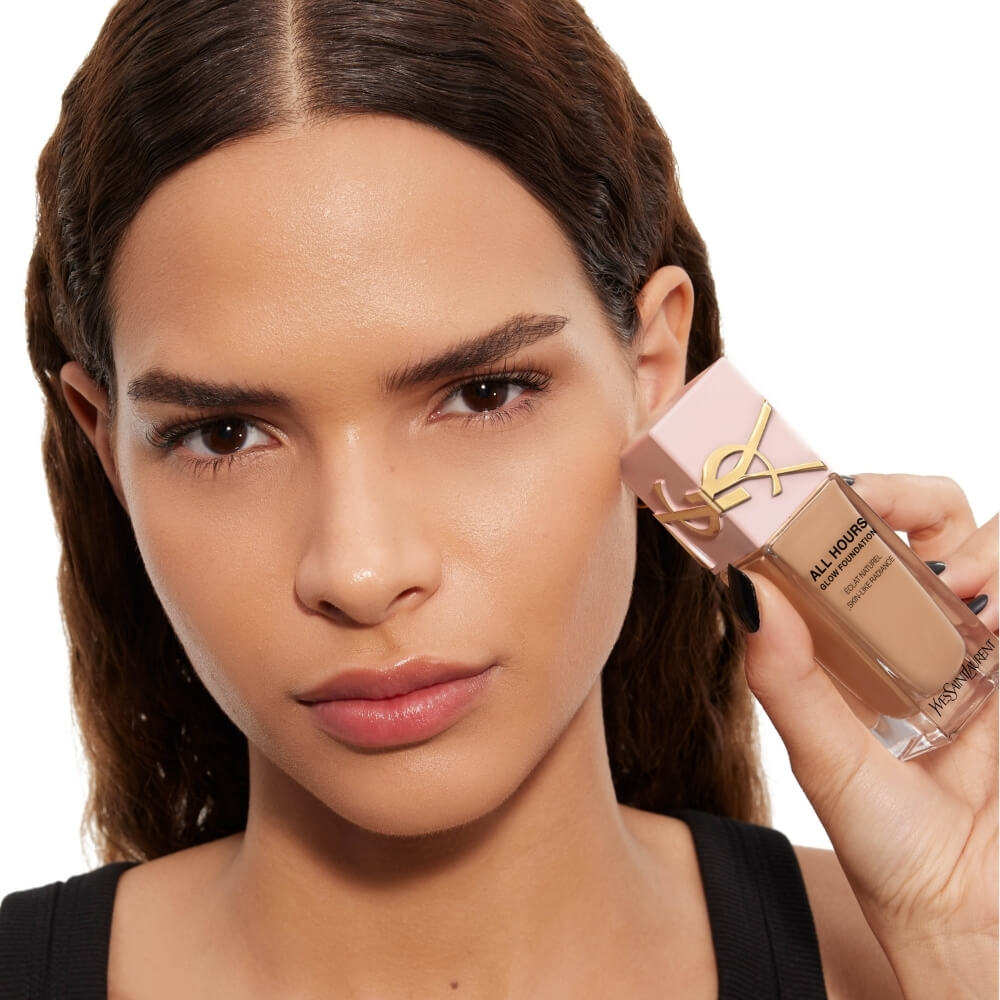 YSL All Hours Glow Foundation MN7 for Luminous Skin