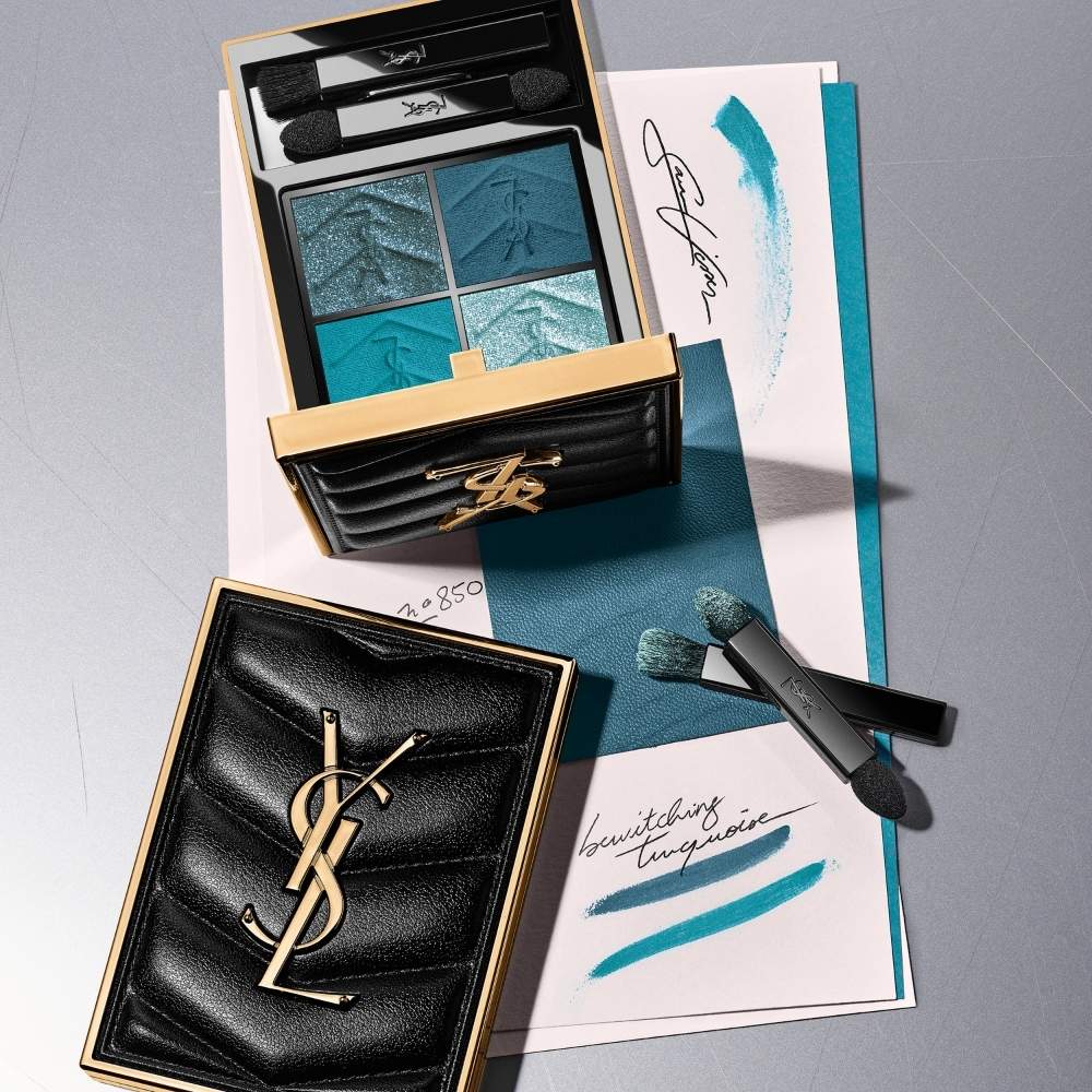 YSL Couture Baby Clutch Eyeshadow Palette 850 Bewitching Turquoise