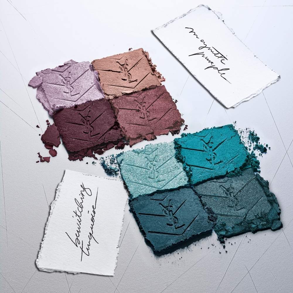 YSL Couture Baby Clutch Eyeshadow Palette 850 Bewitching Turquoise