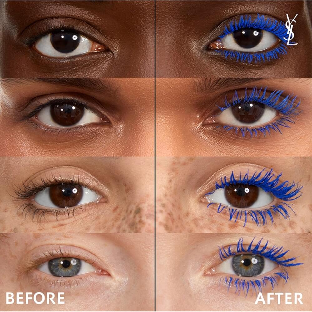 YSL Lash Clash Mascara 04 Blue for Extreme Volume