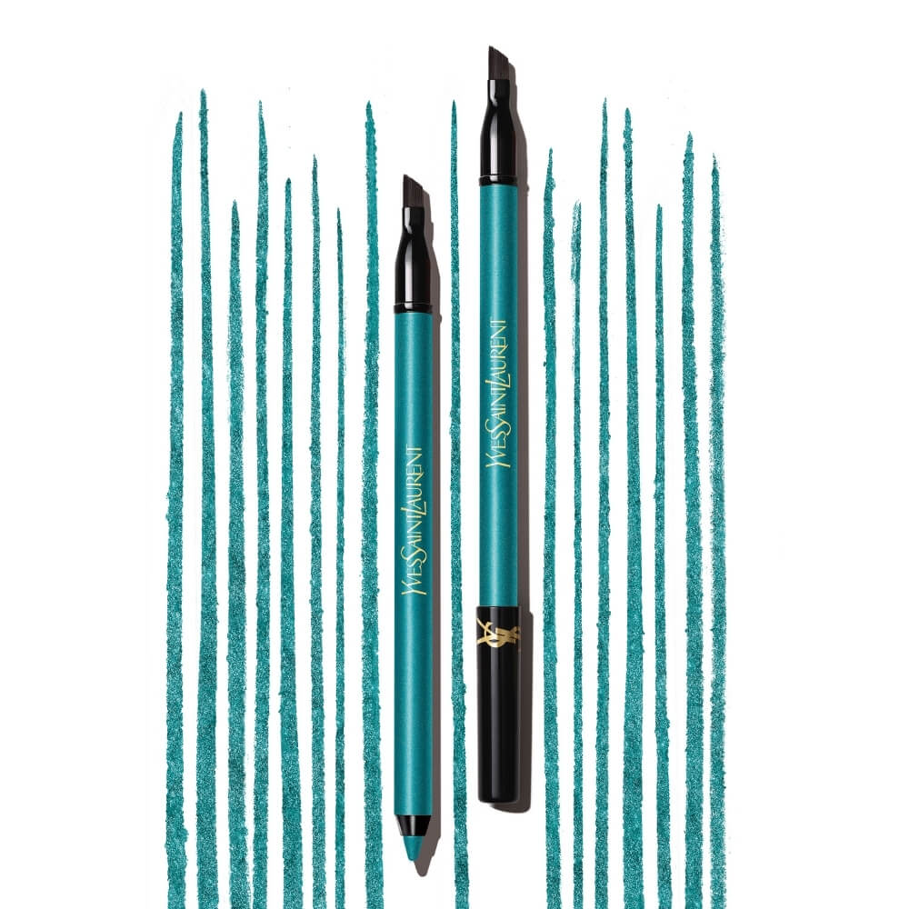 YSL Lines Liberated Eyeliner in Bewitching Turquoise