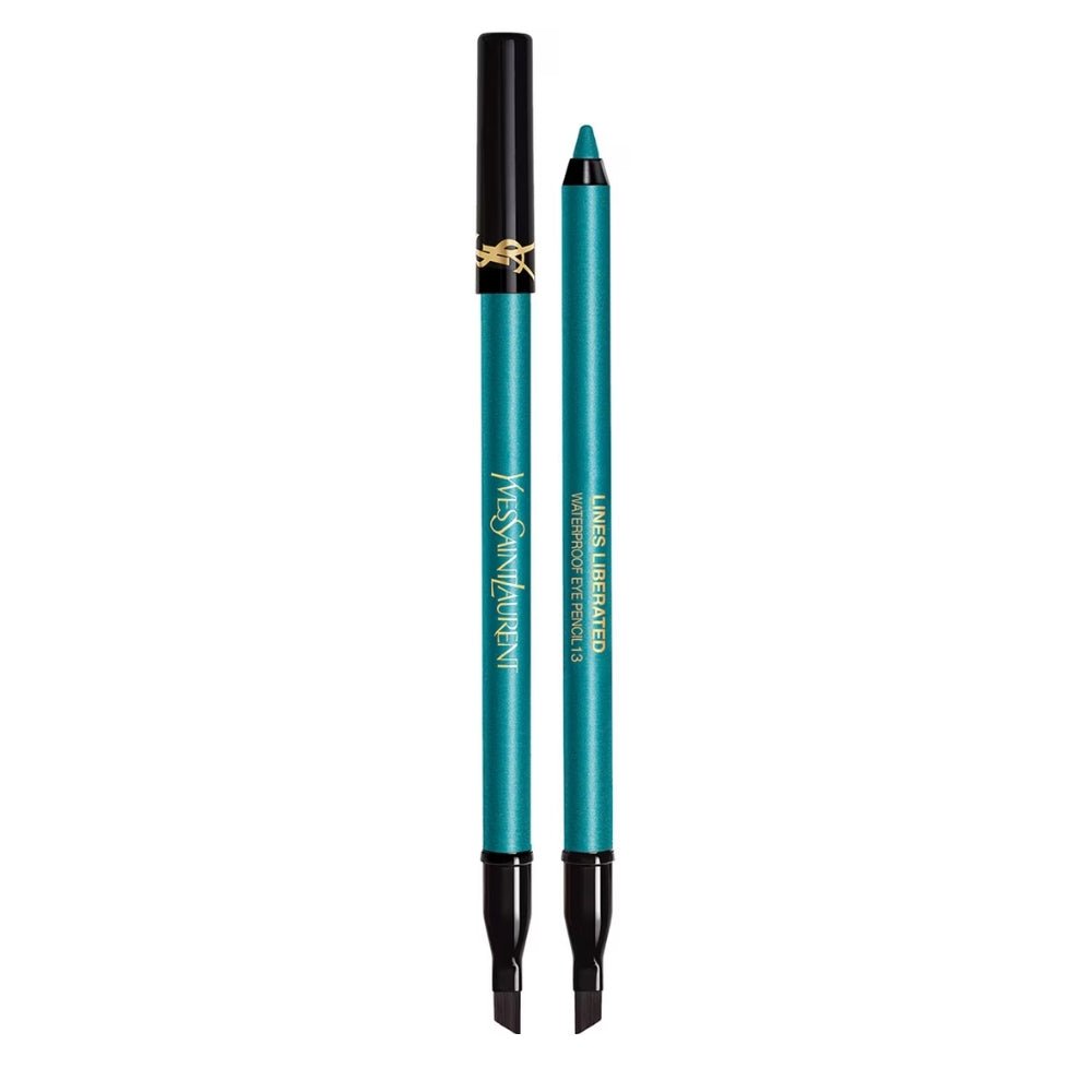YSL Lines Liberated Eyeliner in Bewitching Turquoise