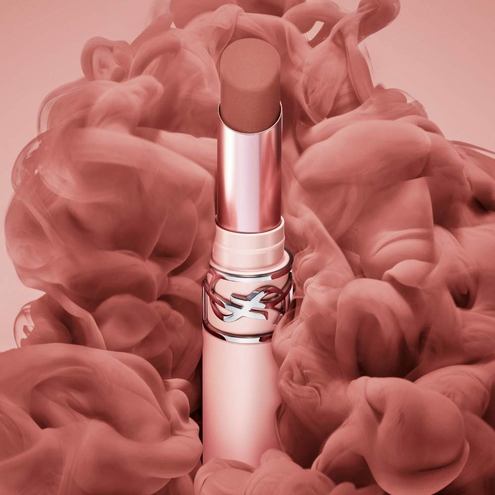 YSL Lovenude Lip Blusher 01 Undressed Pink Matte Lipstick
