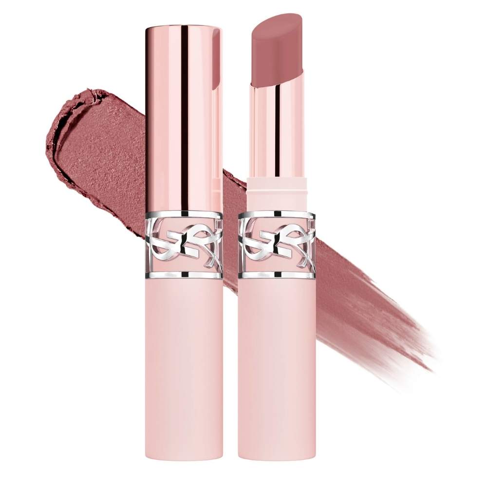 YSL Lovenude Lip Blusher 01 Undressed Pink Matte Lipstick