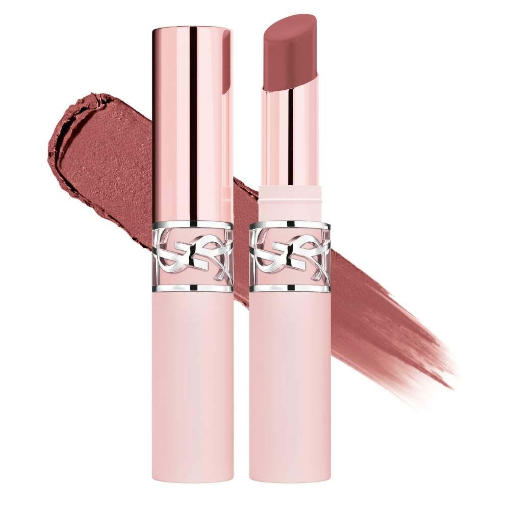 YSL Lovenude Lip Blusher 04 Red Handed Matte Lipstick