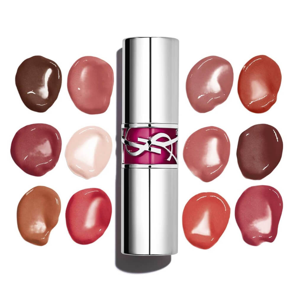YSL Loveshine Candy Glaze Lip Gloss 06 Burgundy Temptation