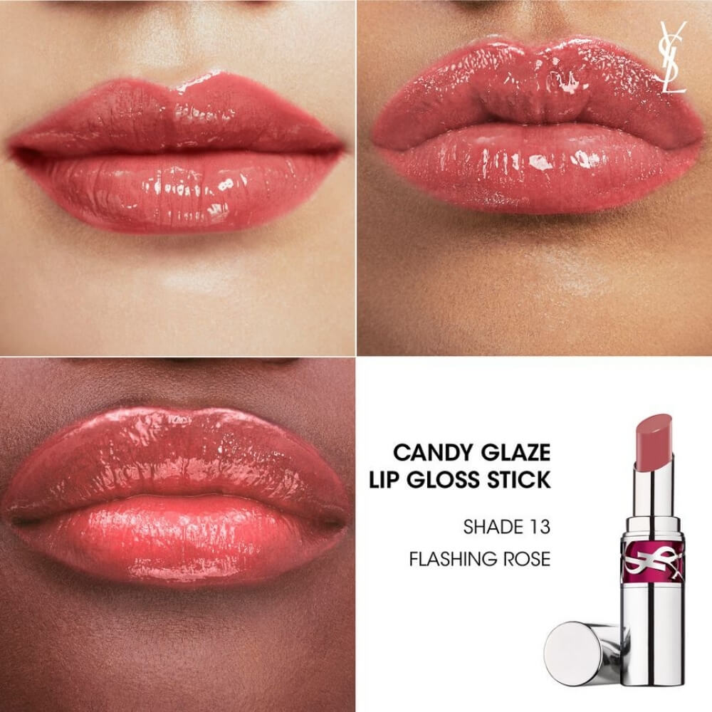 YSL Loveshine Candy Glaze Lip Gloss 13 High-Shine Lip Gloss