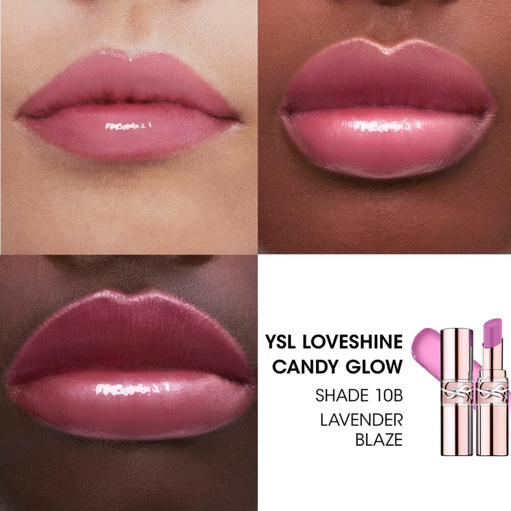 YSL Loveshine Lip Balm 10B Hydrating Glossy Finish 3.2g