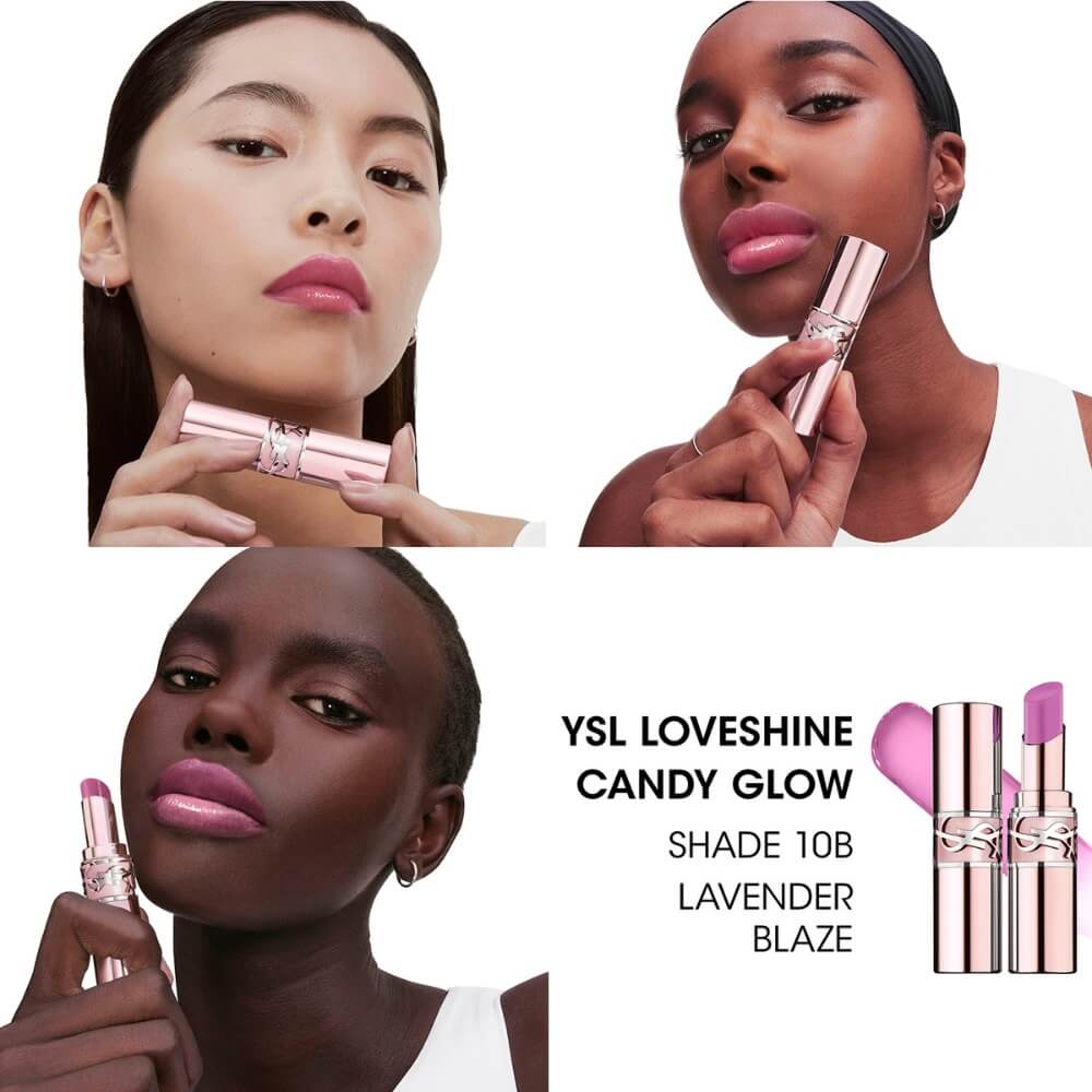 YSL Loveshine Lip Balm 10B Hydrating Glossy Finish 3.2g
