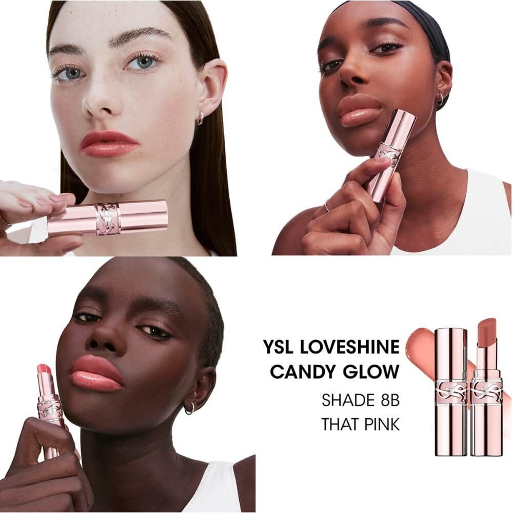 YSL Loveshine Lip Balm 8B for Hydrated Shiny Lips