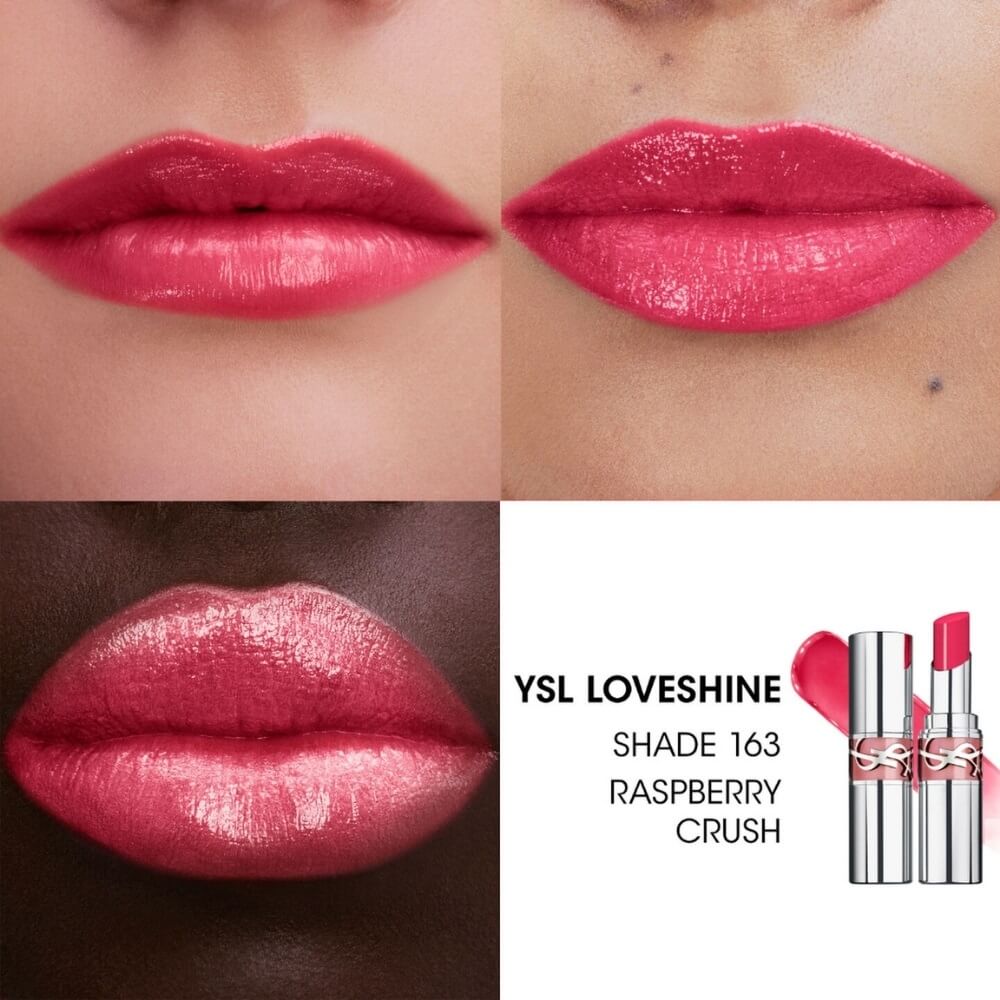 YSL Loveshine Lipstick 163 High-Shine Moisturizing Lip Color