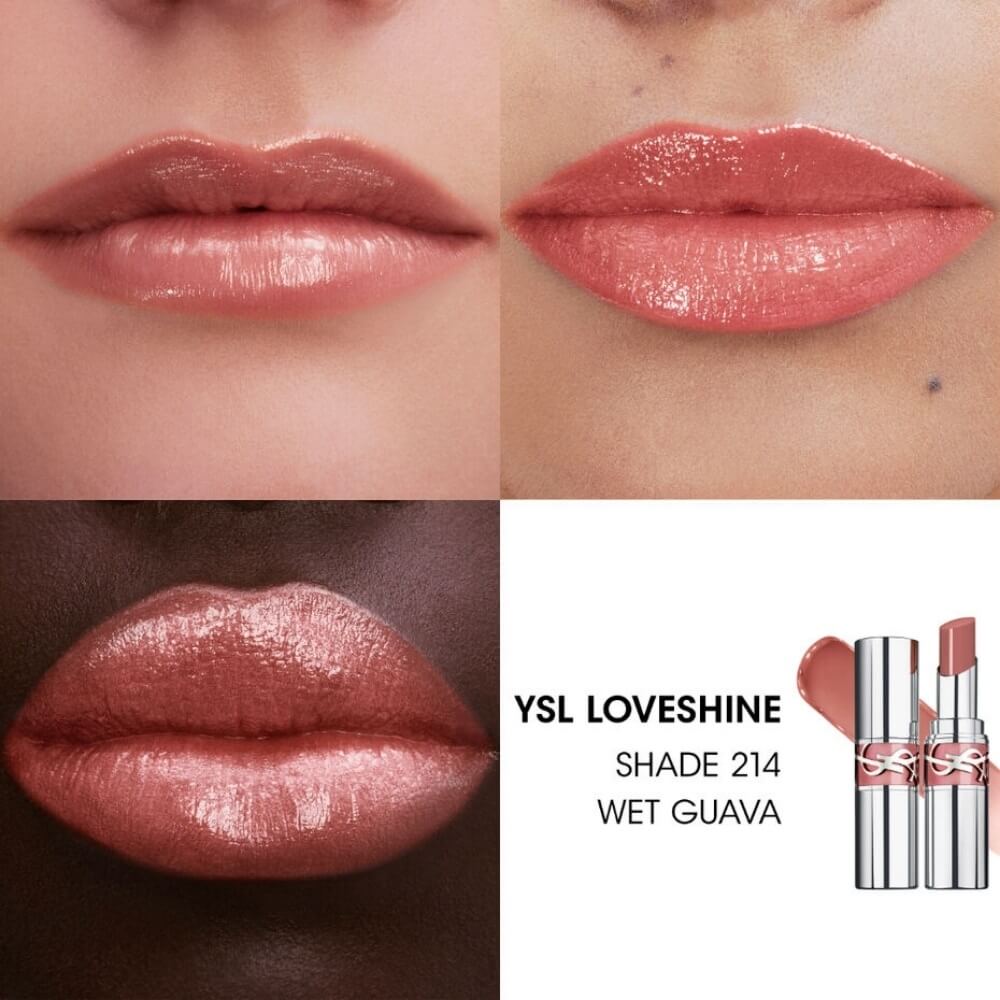 YSL Loveshine Lipstick 214 Hydrating Shine 3.2g