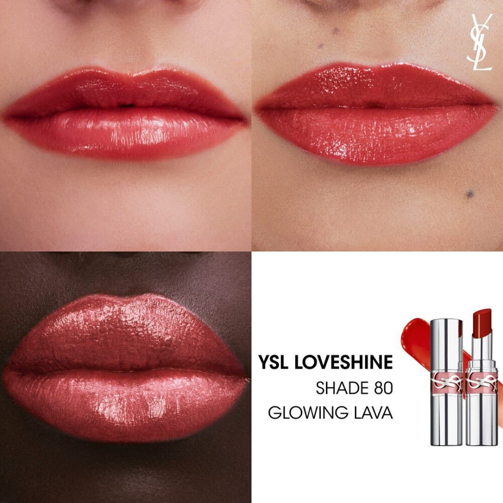 YSL Loveshine Lipstick 80 Hydrating Shine Lip Color