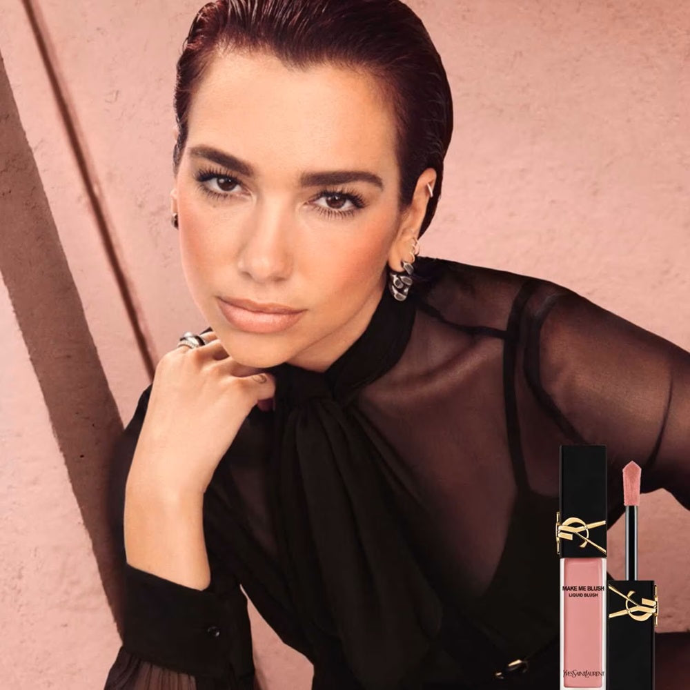 YSL Powder Make Me Liquid Blush Shade 54 - Radiant Glow 15ml