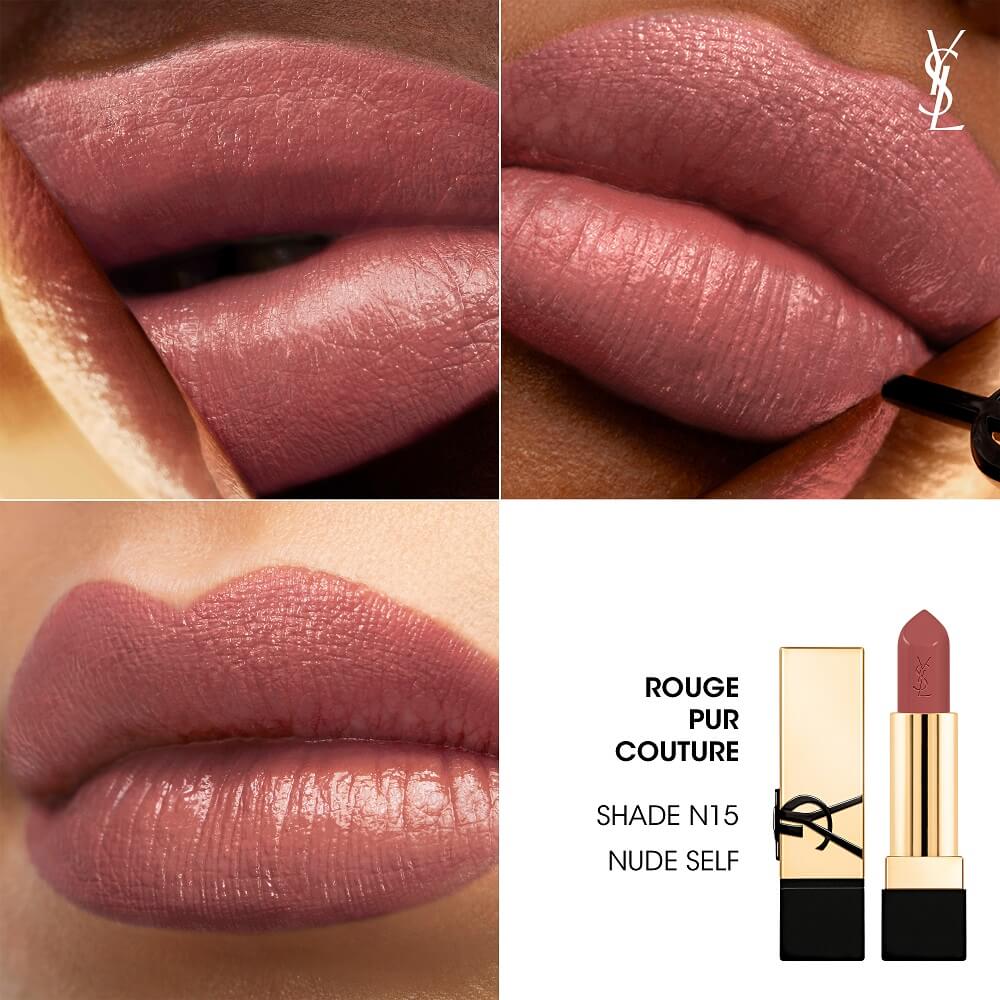 YSL Rouge Pur Couture Lipstick N15 Bold Color 3.8g