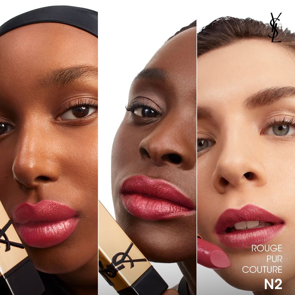 YSL Rouge Pur Couture Lipstick N2 Velvet Finish 3.8g