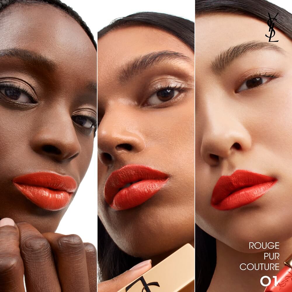 YSL Rouge Pur Couture Lipstick 01 Velvet Finish