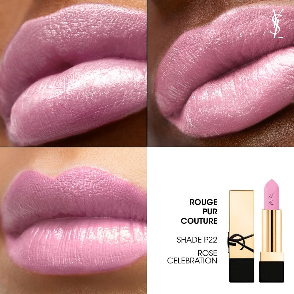 YSL Rouge Pur Couture Lipstick P22 Velvet Finish 3.8g