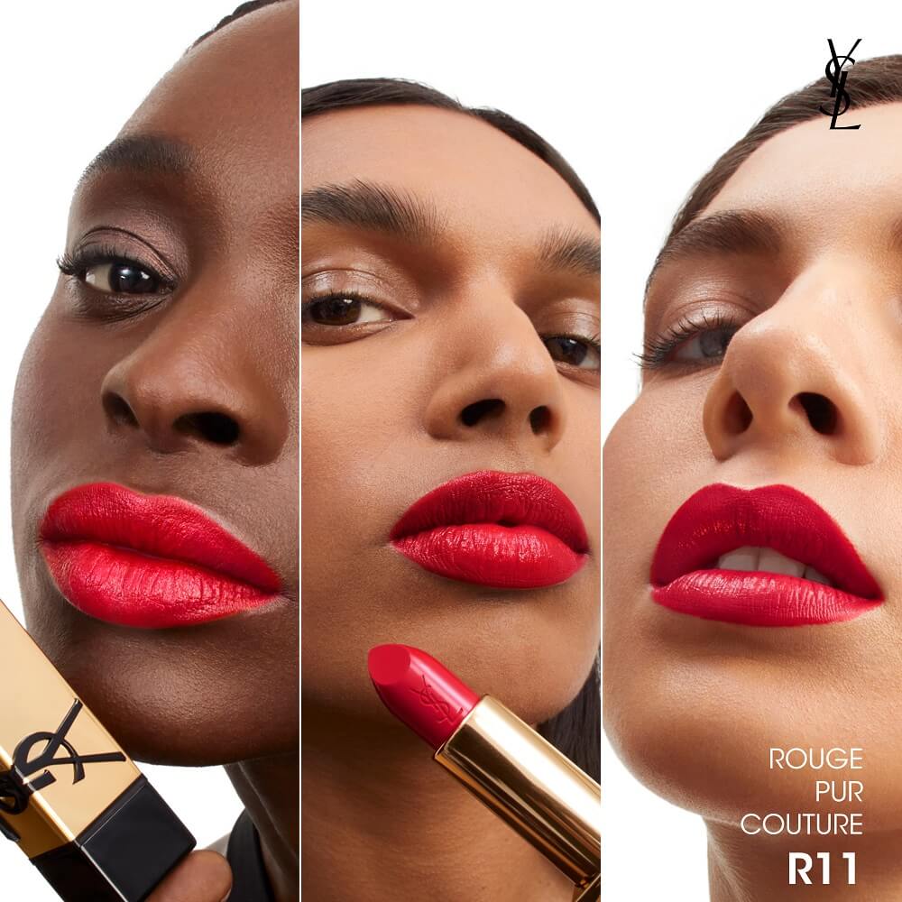 YSL Rouge Pur Couture Lipstick R11 Velvety Finish 3.8g