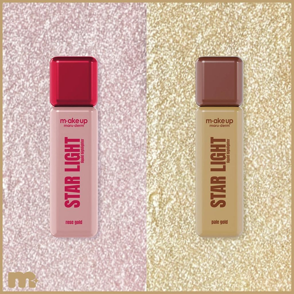 Maruderm Make Up Star Light Liquid Highlighter Pale Gold 30ml