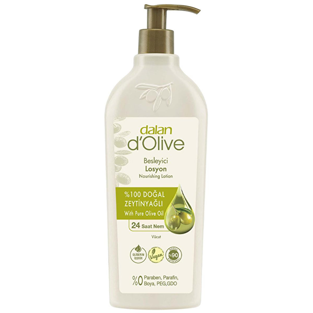 Dalan D'Olive Olive Oil Body Lotion 400ml - Moisturizing & Nourishing for Dry Skin - Face Cream