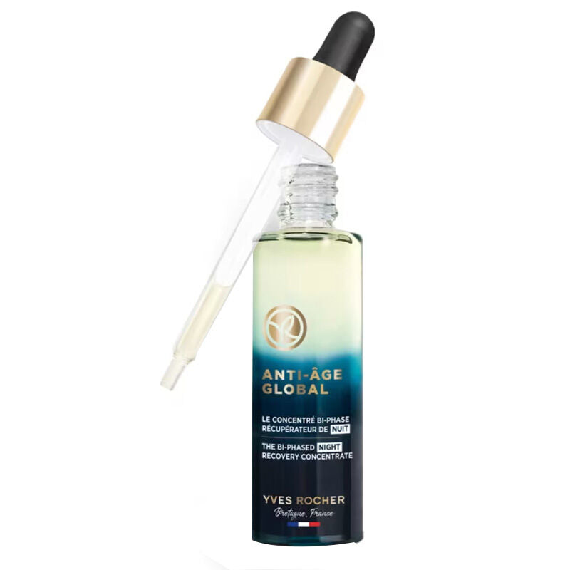 Yves Rocher Anti-Age Global Bi-Phase Night Serum for Radiance 30 ml