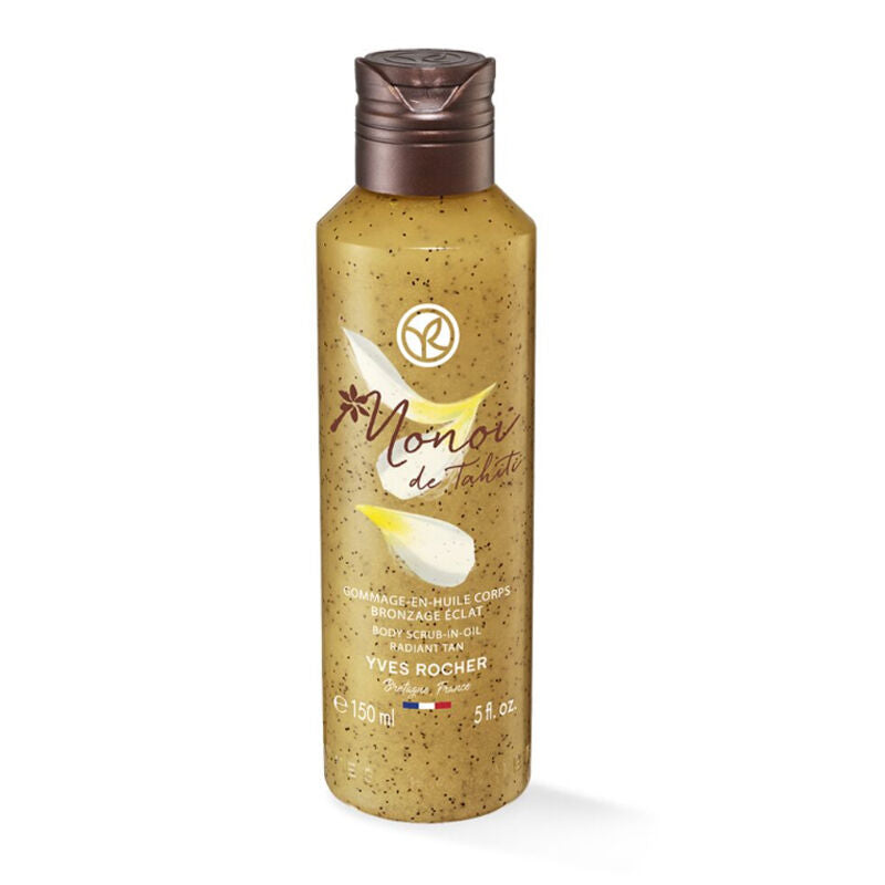 Yves Rocher Monoi Exfoliating Shower Oil for Smooth Skin 150 ml