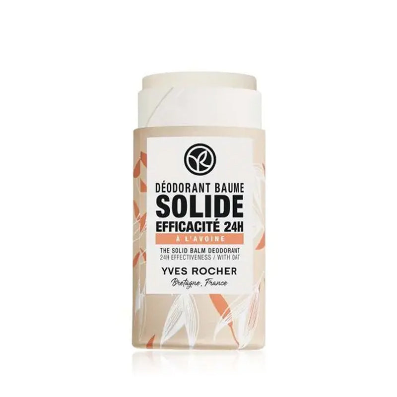 Yves Rocher Solid Deodorant Stick with Oat & Shea Butter 50g