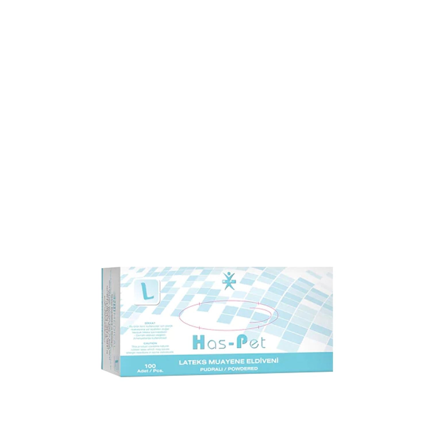 Has-Pet Latex Examination Gloves Powdered Large 100 Count - Disposable Medical Gloves for Professionals Has-Pet Latex Examination Gloves - Powdered Large 100 Count Latex Examination Gloves, Powdered Gloves, Medical Gloves, Disposable Gloves, Large Size Gloves, Medical Professionals, Hygiene-Sensitive Tasks, Protective Gear, Latex Gloves, Examination Gloves, Medical Supplies, Healthcare Products