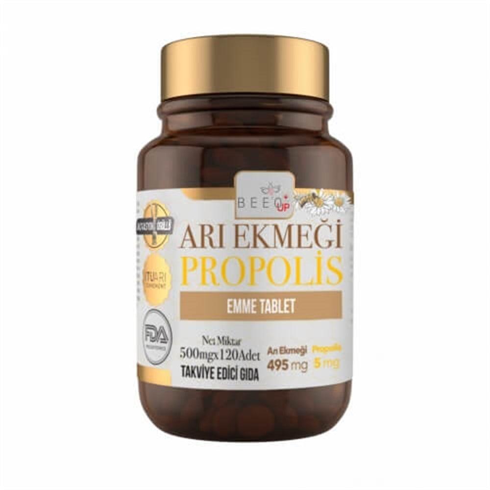 Bee'O UP Bee Pollen & Propolis Chewable Tablets - Natural Immune Support Supplement Bee'O UP Bee Pollen & Propolis Chewable Tablets - Immune Support Bee Products Supplement, Propolis Supplement, Bee Pollen Supplement, Natural Immune Support, Chewable Dietary Supplements, Vitamins and Minerals Supplement, Health Supplements, Immune Boosting, Wellness Products, Natural Supplements, Bee Pollen Benefits, Propolis Benefits