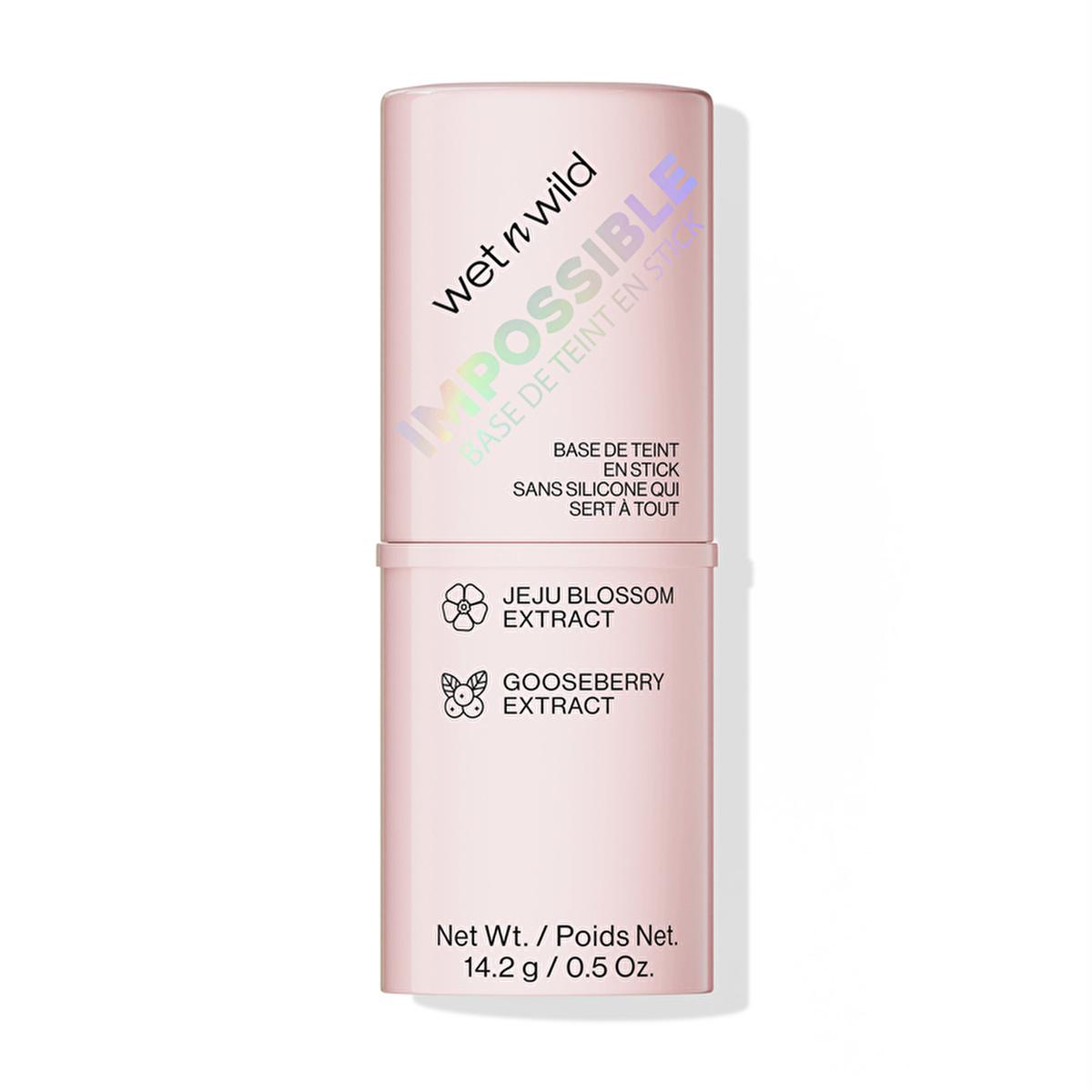 Wet n Wild Impossible Primer/Baz Stick - Mattifying & Hydrating Makeup Primer Stick for Smooth Application Wet n Wild Primer Stick for Mattifying & Hydrating Skin makeup primer stick, mattifying primer, hydrating primer, oil-free primer, silicone-free primer, natural ingredient primer, beauty essentials, skincare, makeup, cosmetics, Wet n Wild, flawless finish, long-lasting makeup, daily makeup, special occasion makeup