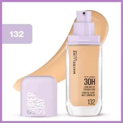 Maybelline New York Lumi Mat Fondöten - 132 Matte Foundation Makeup for Natural Finish, Lightweight & Long-Lasting - view 2