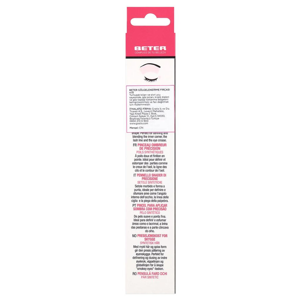 Beter Eyeshadow Blending Brush No. 15 for Seamless Makeup