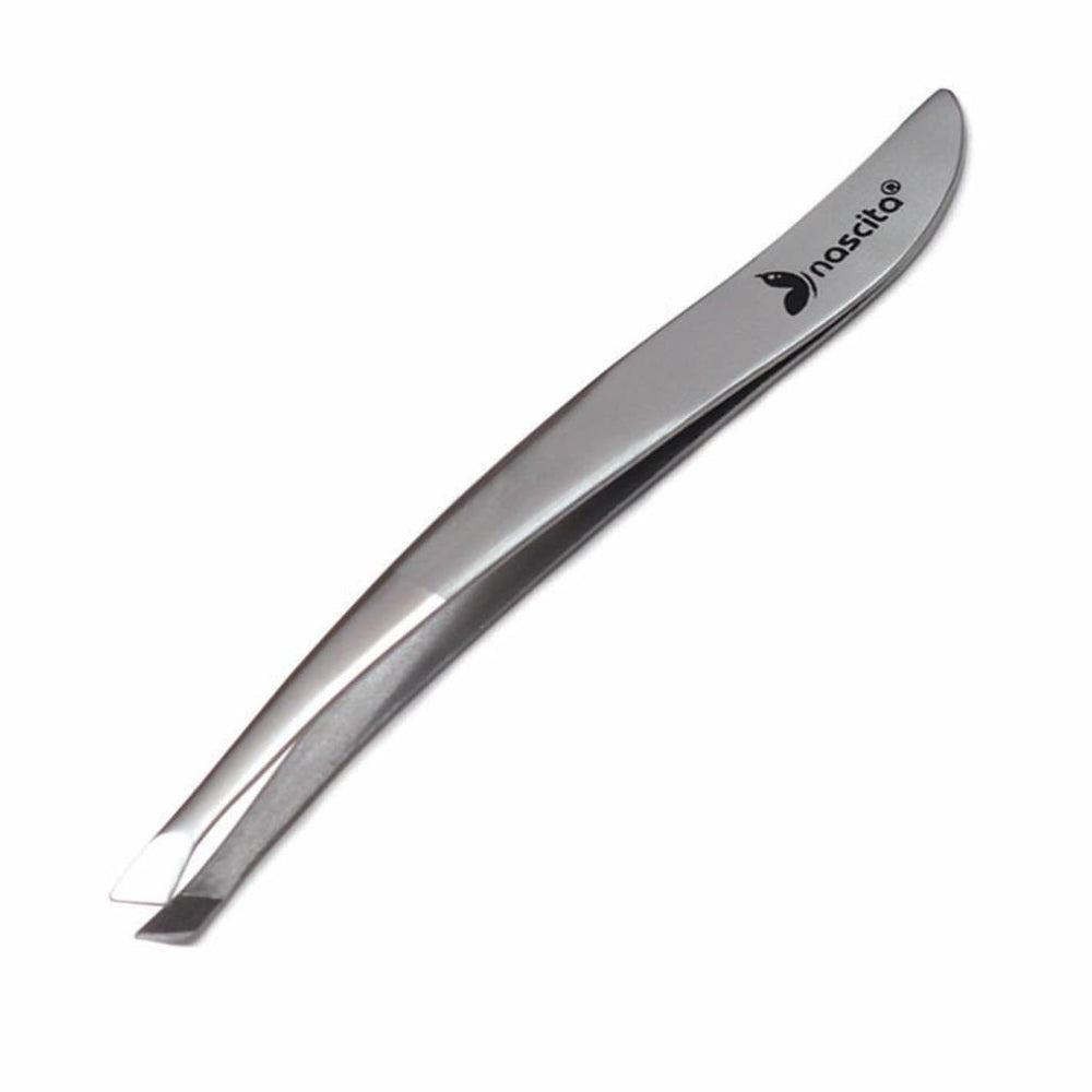 Nascita Stainless Steel Slant Tip Tweezers 016