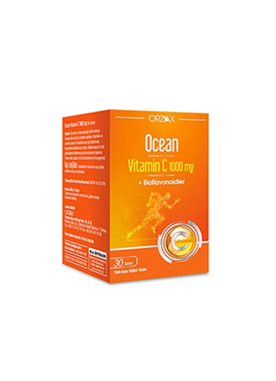 Orzax Ocean Vitamin C 1000 mg Supplement - Boost Immune System Support & Overall Health - 30 Tablets - image 6