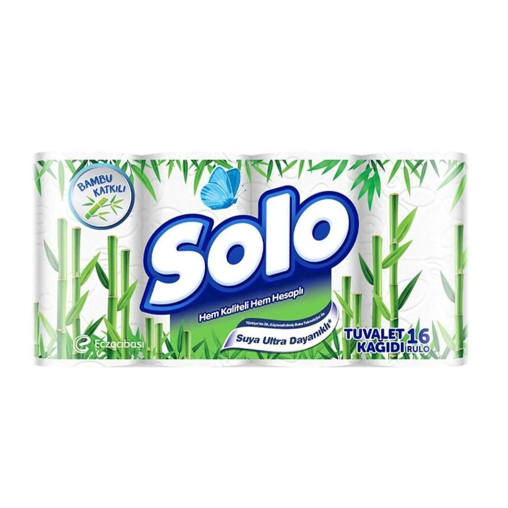 Solo Bamboo Infused Toilet Paper 16-Pack