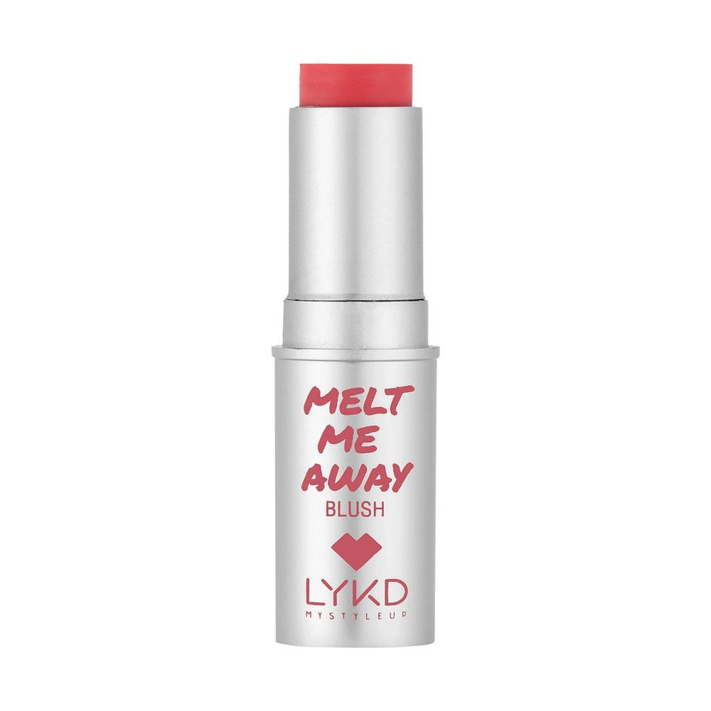LYKD Melt Me Away Creamy Blush Stick 681 Papaya Kiss for a Dewy Flush