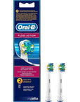 Oral-B Replacement Toothbrush Heads - Floss Action 2 Pack for Oral-B Electric Toothbrush Handles - Toothpaste