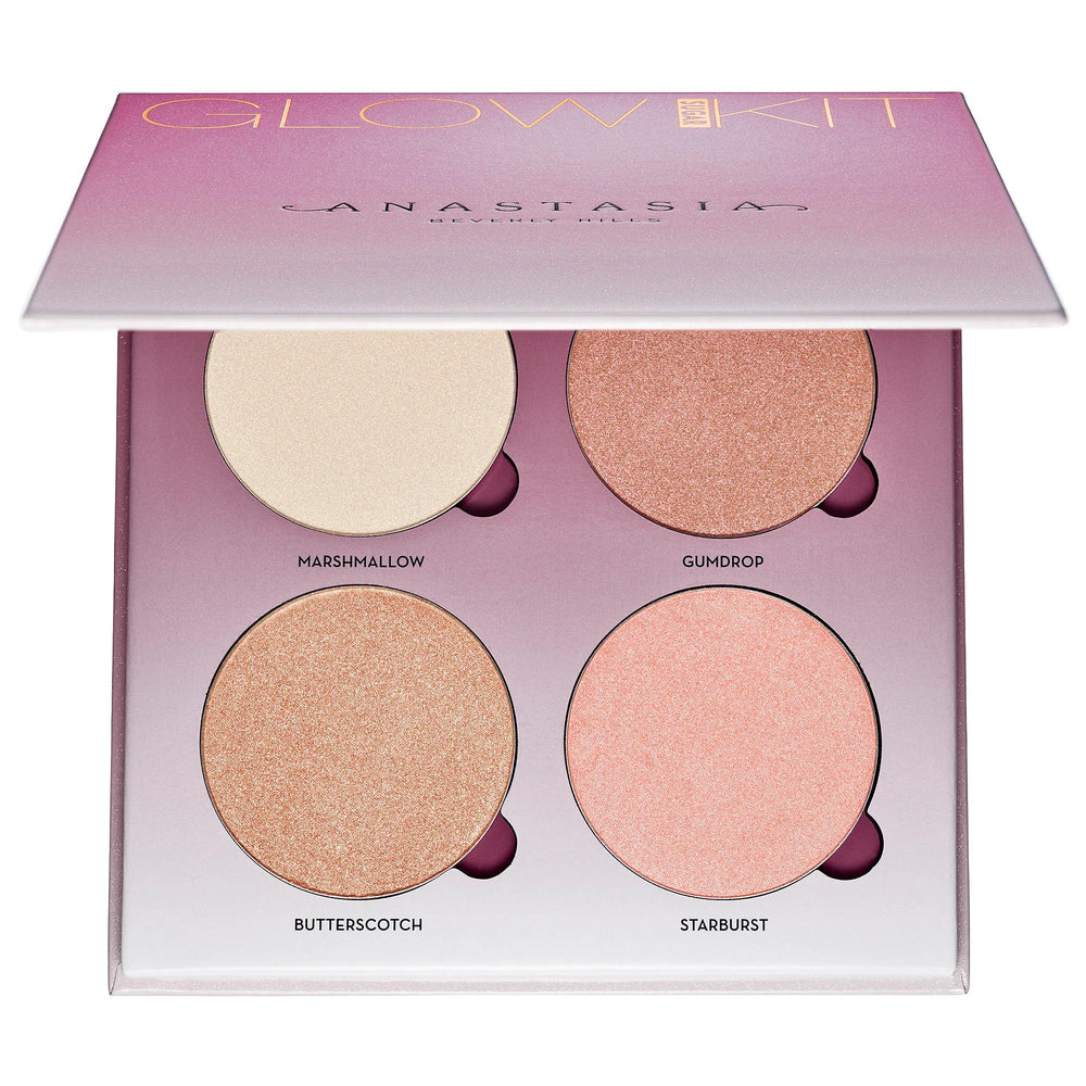 Sugar Glow Kit Powder Highlighters - 4 Metallic Shades for Face, Eyes & Body Sugar Glow Kit Powder Highlighters for Face, Eyes & Body Powder Highlighters, Metallic Highlighting Shades, Multi-use Makeup, Buildable Highlighter, Paraben-Free Cosmetics, Cleaner Beauty, Makeup Essentials, Gift for Her, Beauty Favorites, Highlighting Kit, Cosmetic Products, Makeup for Face, Eyes, and Body, Luminous Makeup, Radiant Glow, Makeup for Special Occasions