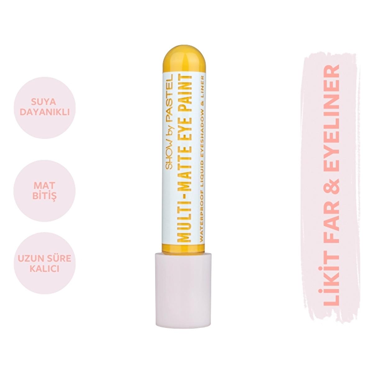 Show by Pastel Waterproof Eyeshadow & Eyeliner Multi-Matte Eye Paint - Long Lasting, Smudge-Proof Makeup for Women Waterproof Eyeshadow & Eyeliner - Show by Pastel Multi-Matte Eye Paint waterproof eyeshadow, eyeliner, multi-matte eye paint, long-lasting eye makeup, smudge-proof makeup, cosmetics, beauty products, makeup essentials, eye care, Acmella flower, durable makeup, makeup for sensitive eyes, waterproof makeup, smudge-resistant makeup, beauty enthusiasts, gift ideas for her