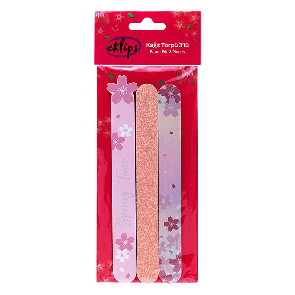 Eklips Nail File Trio - Ideal for Nail Shaping and Care | Long Design - view 2