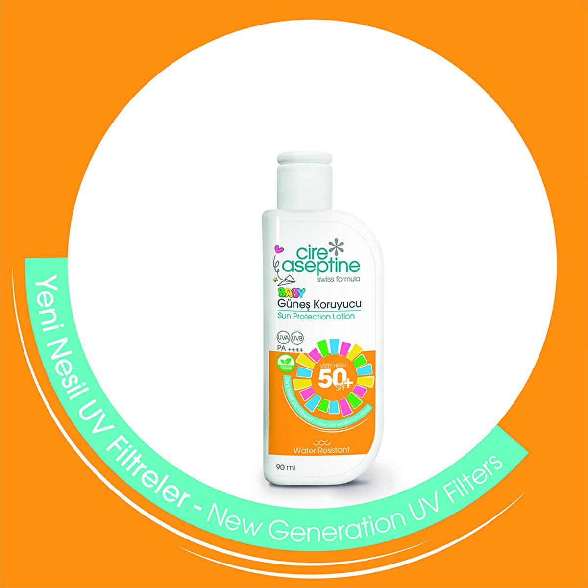 Cire Aseptine Kids Vegan 50+ SPF Sunscreen Lotion: Ultimate UVA/UVB Sun Protection, Water Resistant, Dermatologically Tested, 90ml Cire Aseptine Kids Vegan SPF 50+ Sunscreen: Ultimate Sun Protection sunscreen for kids, children's sunscreen, baby sunscreen, vegan sunscreen, 50+ SPF sunscreen, water resistant sunscreen, dermatological sunscreen, sun protection lotion, Cire Aseptine sunscreen, high SPF sunscreen for children, kids sunscreen, child sunscreen, sunblock, UVA protection, UVB protection, sensitive 