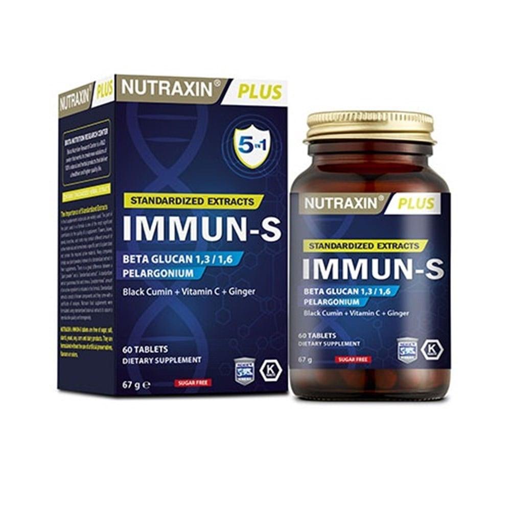 nutraxin immun-s 60 tablets supplement bottle, nutraxin immun-s ingredients and benefits Nutraxin Immun-S 60 Tablets - Immune Support Formula | 60 Tablets Nutraxin Immun-S 60 Tablets | Immune Support Formula nutraxin, immun-s, immune-support, dietary-supplement, health, adults, parents, health-conscious, vitamin-c, ai-generated