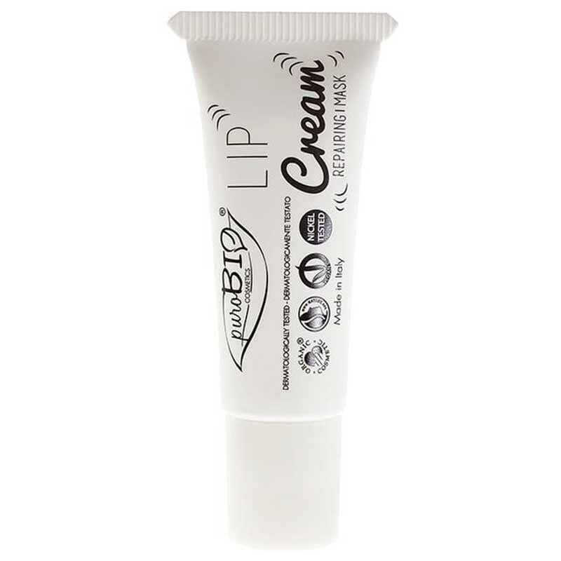 PuroBio Organic Lip Cream - Natural Moisturizing Lip Care with Shea Butter - Lip Balm