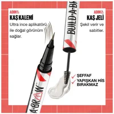 Maybelline New York 2-in-1 Brow Pen and Gel - Precise Application & Long-Lasting - 260 Deep Brown Maybelline New York 2-in-1 Brow Pen & Gel - Precise & Long-Lasting brow pen, brow gel, Maybelline New York, 2-in-1 brow product, eyebrow makeup, Deep Brown brow color, brow grooming, makeup, beauty, cosmetics, brow care, grooming essentials, beauty products, makeup tools, brow shaping, brow filling, long-lasting makeup