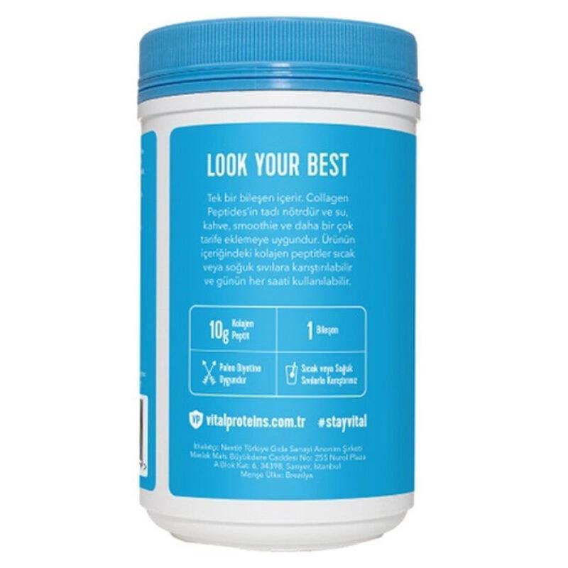 Vital Proteins Collagen Peptides: Support Joint, Skin & Hair Health | Paleo-Friendly Hydrolyzed Collagen Powder - 284 gr Vital Proteins Collagen: Joint, Skin & Hair Health collagen peptides, bovine collagen, collagen supplement, hydrolyzed collagen, paleo collagen, joint health supplement, skin health supplement, collagen powder, collagen for hair, collagen for nails, collagen, peptides, joint health, skin health, hair health, nail health, supplement, paleo, paleo diet, healthy aging, anti-aging, beauty sup