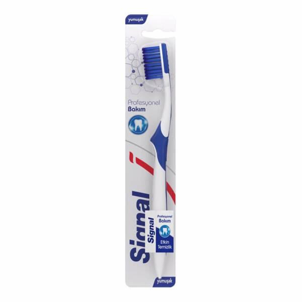 Signal Manual Toothbrush - Soft Bristle Toothbrush for Gentle Cleaning & Oral Hygiene - Toothpaste
