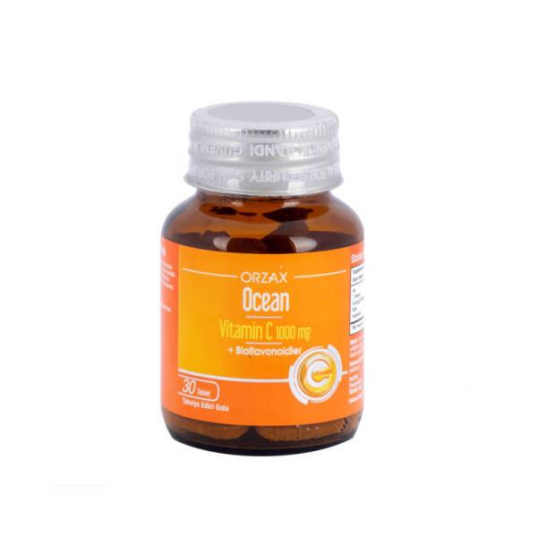 Ocean Vitamin C 1000mg + Bioflavonoids 30 Tablets - High Potency Immune Support & Antioxidant Supplement Ocean Vitamin C 1000mg + Bioflavonoids 30 Tablets Vitamin C Supplement, Bioflavonoids, Antioxidant Supplements, Immune System Support, Dietary Supplements, Health Supplements, Wellness Products, Immune Boost, Antioxidant Support, Ocean Vitamin C
